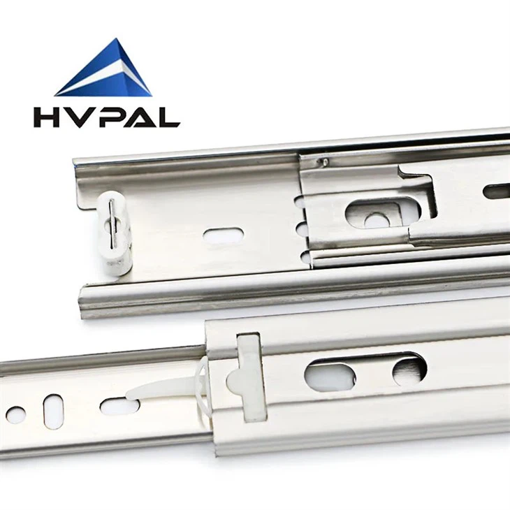 Nehrdzavejúca oceľ 304 3 Plne vysúvacia časť sekcie 45 kg